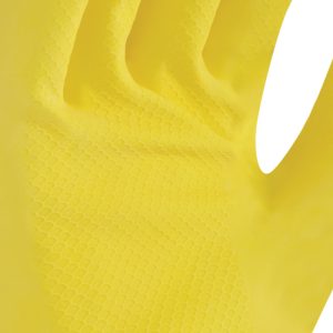 Guante de látex amarillo (par) - Image 3