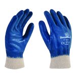 Guante de algodón con nitrilo