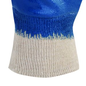 Guante de algodón con nitrilo en dorso y palma - Image 2